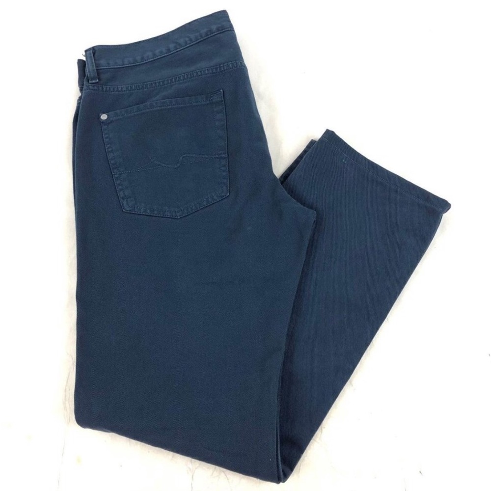 7 For All Mankind blue Slimmy Slim Jeans 36